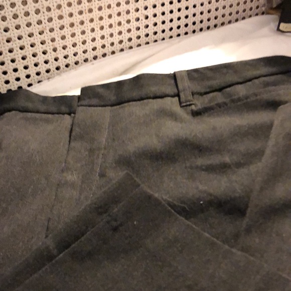 EUC Gap Charcoal Cotton/Poly/Spandex Clean Front (2 tiny pockets) Trouser Pants - Picture 4 of 13